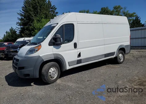 2016 Ram Promaster 2500 2500 High from USA, damaged, VIN 3C6TRVDG5GE105844